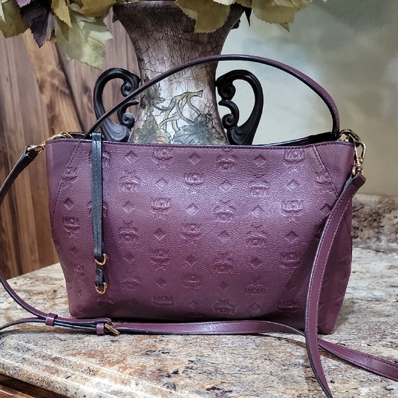 MCM Handbags - MCM EUC Small Visetos Klara Hobo